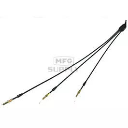 Polaris, Arctic Cat & Ski-Doo Triple Choke Control Cable