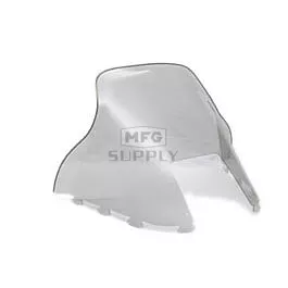 Polaris High 19-1/2" Windshield Smoke. Old Generation Style Hood.