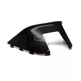 Polaris Low 9" Windshield Black. Old Generation Style Hood.