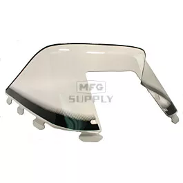 Polaris Low 9" Windshield Graphic Smoke. Old Generation Style Hood.