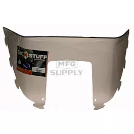 Polaris Low 9" Windshield Smoke. Old Generation Style Hood.