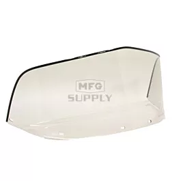 Polaris Low Windshield Smoke