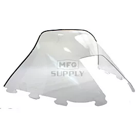 Polaris Medium 12" Windshield Clear. Old Generation Style Hood.