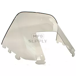 Polaris Medium 12" Windshield Smoke. Old Generation Style Hood.