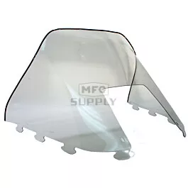 Polaris Standard 15-1/2" Windshield Smoke. Old Generation Style Hood.
