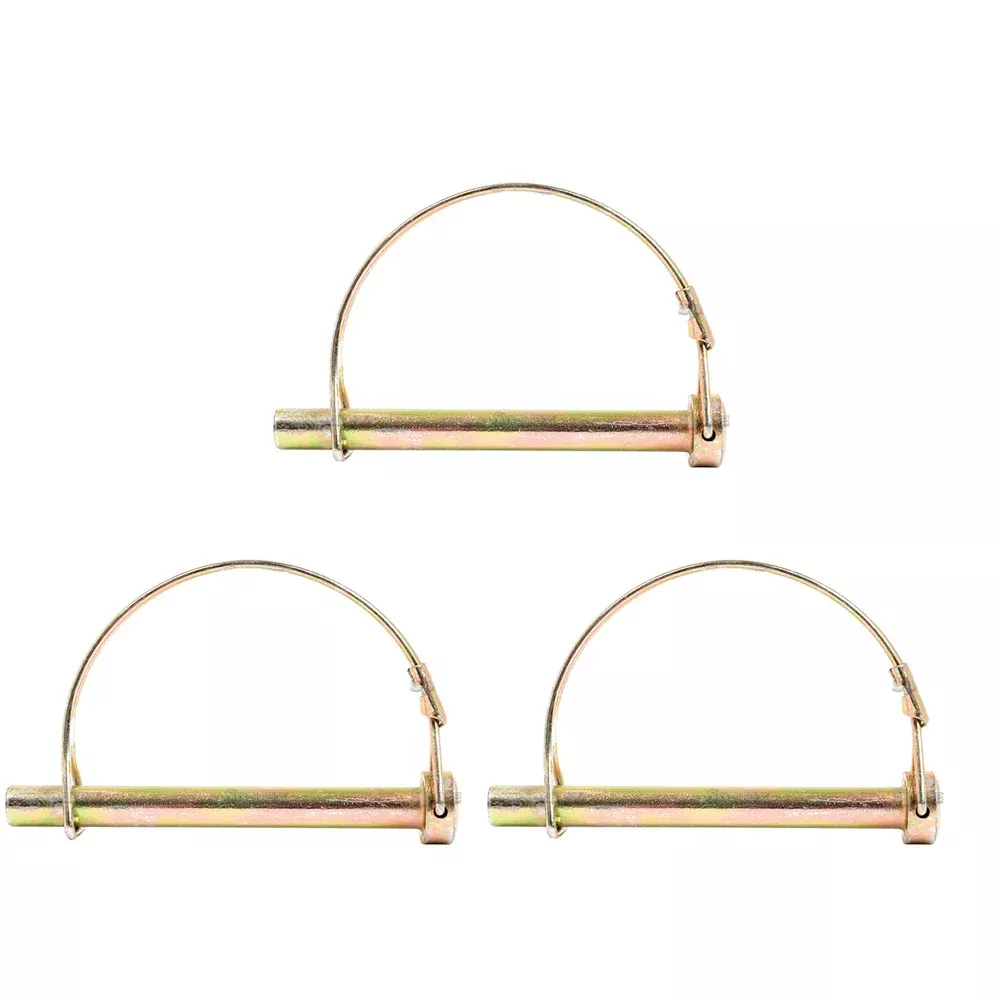 PTO Round Wire Shaft Locking Pin 1/4” x 2-1/4” (3-PACK) S.271 P14PTL 4021413