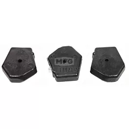 Qty 3 WDG PUCKS SOLID