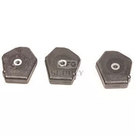 Qty 3 WEDGE PUCK, 7/8" INSERT