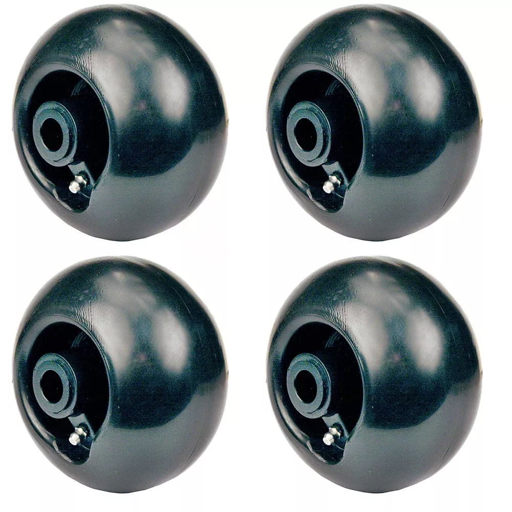 Qty 4 Plastic Deck Wheel Fits Kubota Replaces 14473