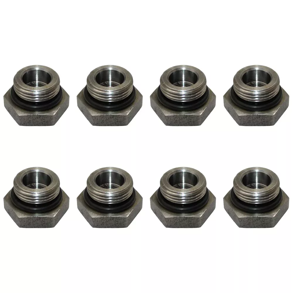 R45438 Pack of 8 Hydraulic Pump Piston Plugs Fits John Deere 3010 4010 5010 3020