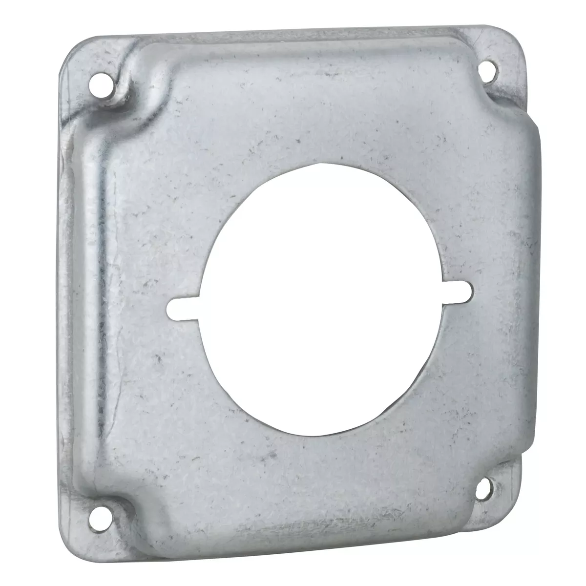Raco 810C 4" Square Exposed Work Cover, 30-50A Receptacle 2.141" Diameter