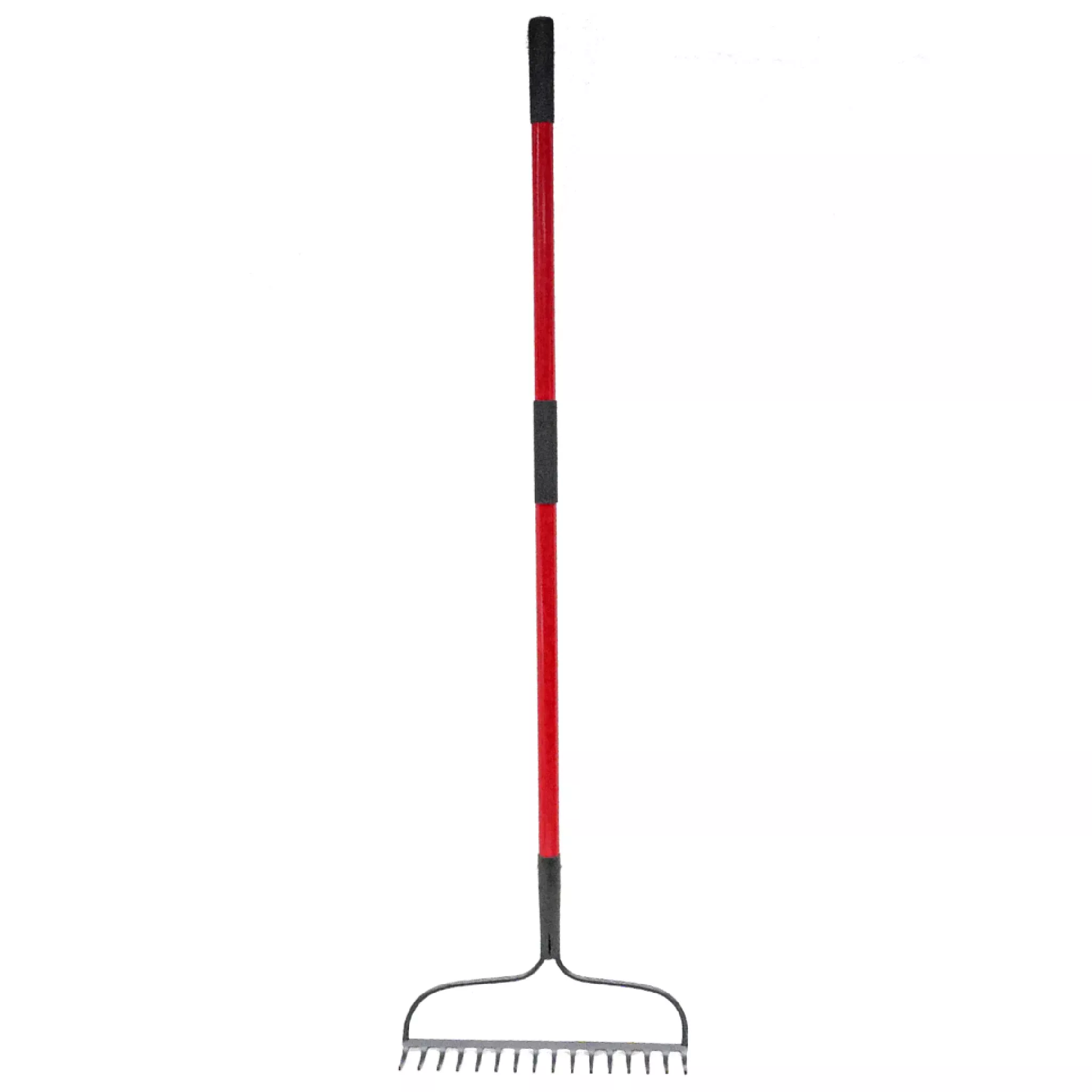Russo 16-Tine Bow Rake w/ 60 In. Fiberglass Handle