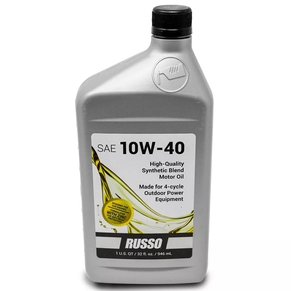 Russo SAE 10W-40 4-Cycle Engine Oil 1 Qt.