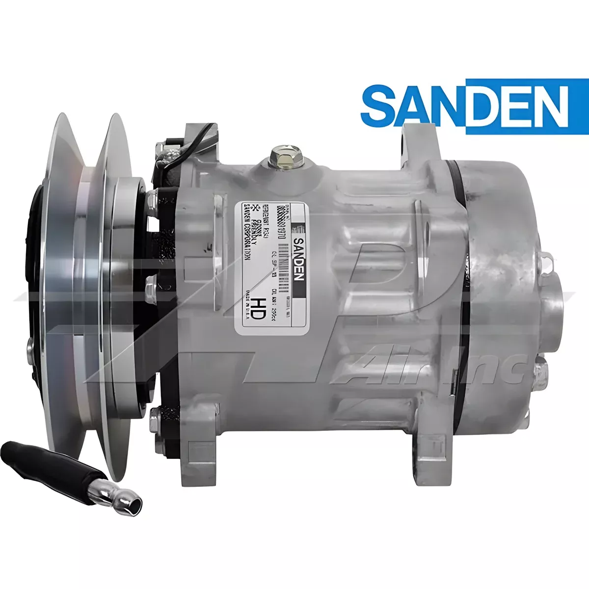 Sanden SD7H15, 1 Groove Clutch, 24V for Case IH & Terex