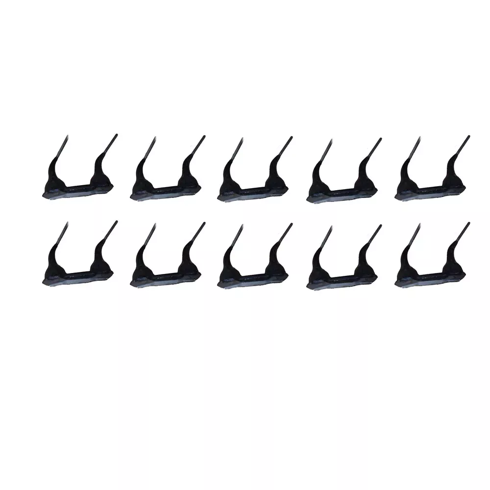 Set/10 Rubber Rake Teeth 491478 2117RH for Darf Farmhand H&S New Idea Pequea