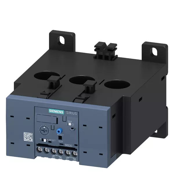 Siemens 3RB2056-1FW2 1000 VAC 50 to 200 Amp 3-Pole 1NO 1NC Electronic Solid State Overload Relay