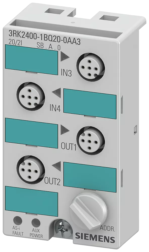 Siemens 3RK2400-1BQ20-0AA3 ASI,2I/2Q.K4