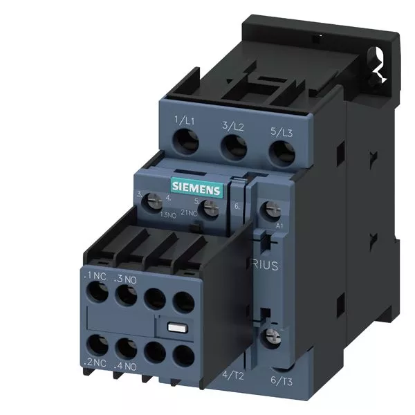 Siemens 3RT20231AP04 CONTACTOR S0 9A 23