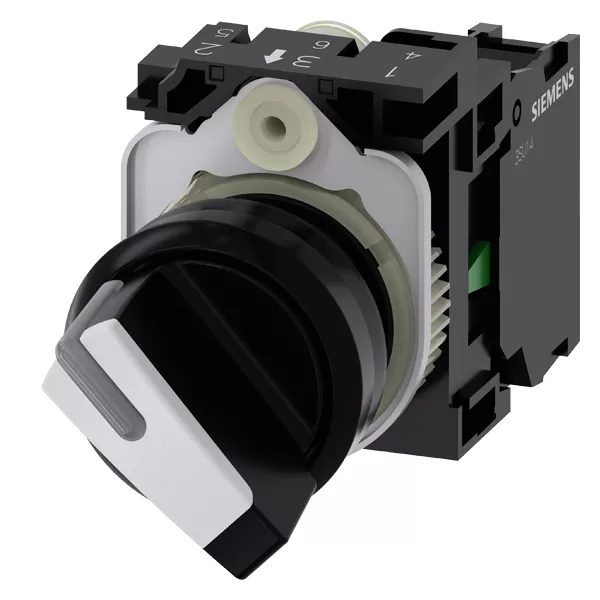 Siemens 3SU11002BF601BA0 SEL SW, 2POS,