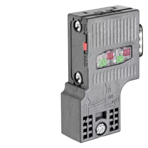 Siemens 6ES79720BA520XA0 RS485 Strain Relief Bus Connector