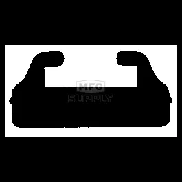Ski-Doo Slide Yellow (sold each). Fit many late model performance Ski-Doo Snowmobiles. 44" long for 121" tracks.
