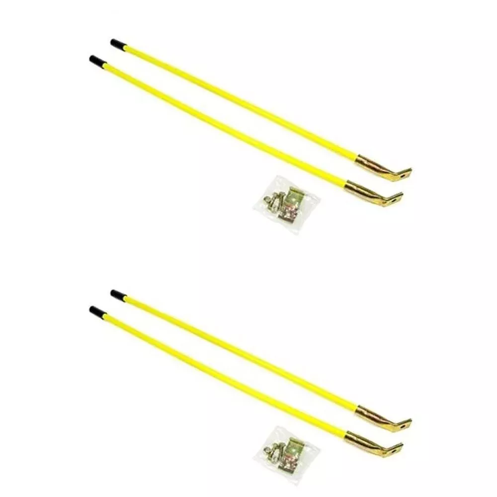 SNP6901 Four (4) 26" Yellow Blade Markers Fits Diamond Snow Plows