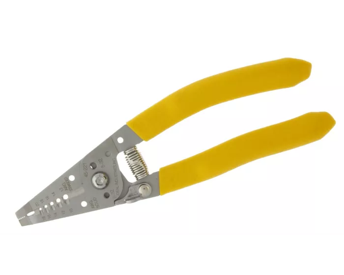 SS Wire Stripper Curved Handle
