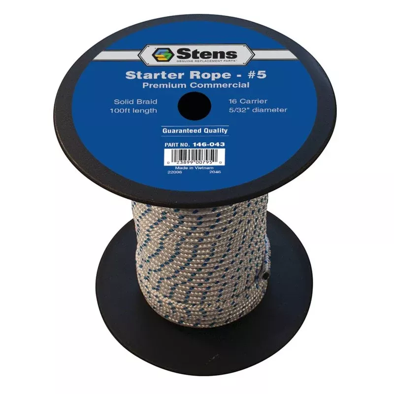 Stens 146-043 Solid Braid 100 Ft. Starter Rope #5