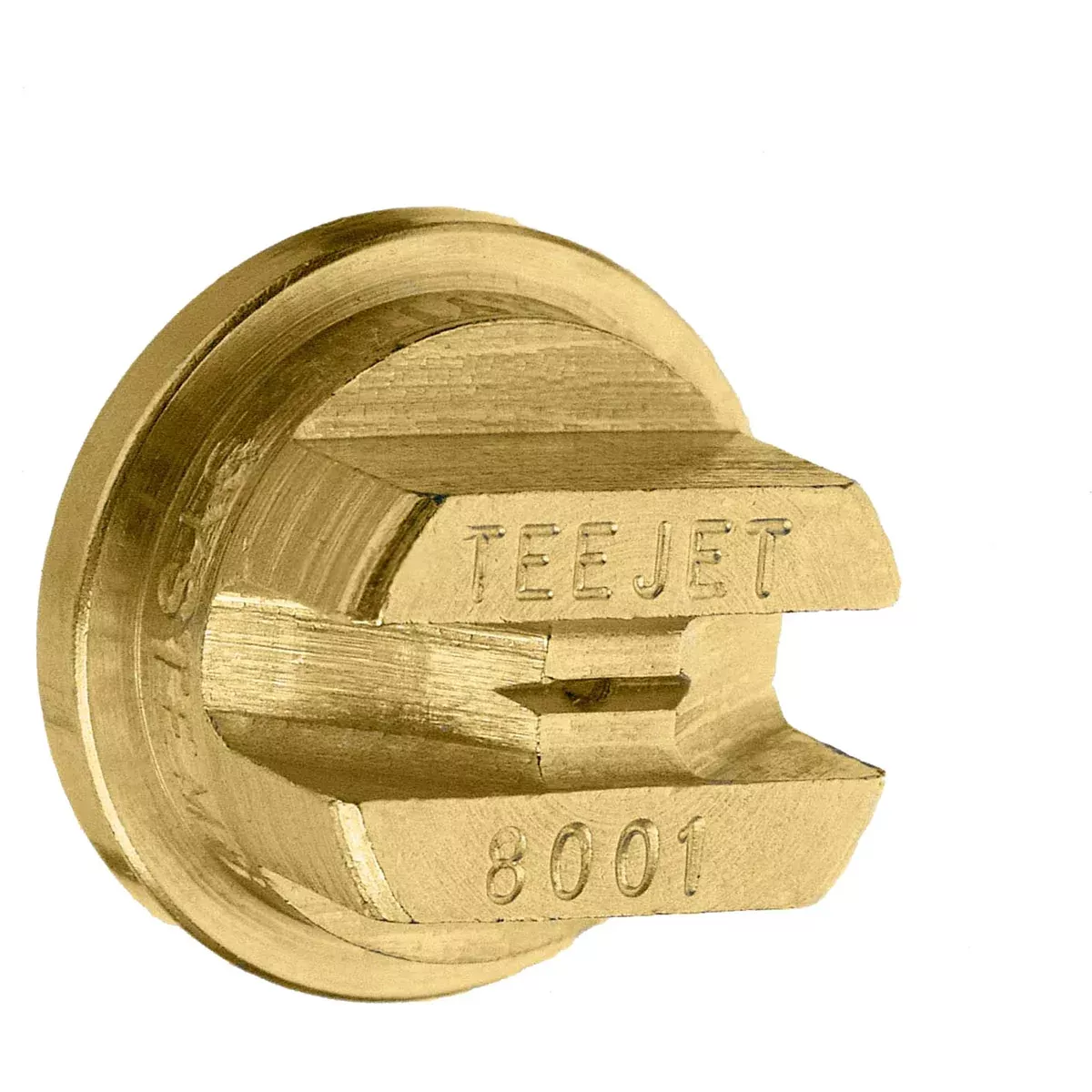TeeJet TP8015 Flat Spray Flat Spray Tip, Brass, 80°, Brass, Orifice 15