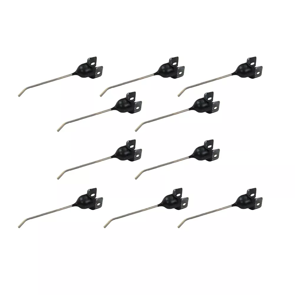 Ten (10) Pack Rubber Mount Rake Teeth Fits John Deere Fits New Holland New Idea