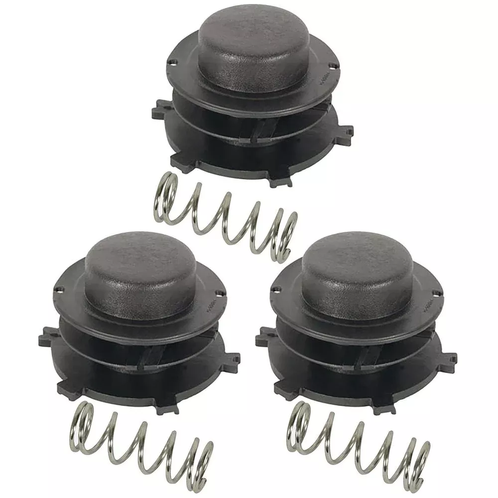 Three (3) Trimmer Head Spools w/ Springs 4002-713-3017 0000-997-1501