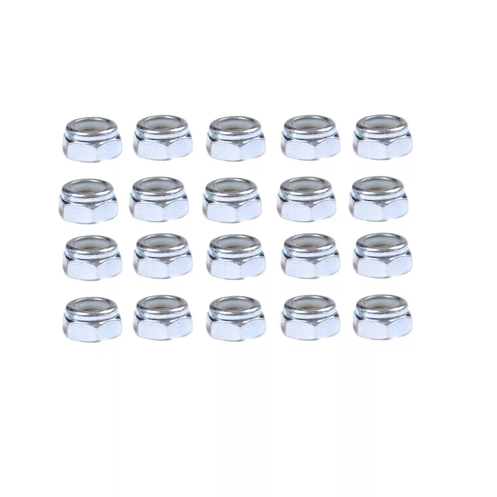 Twenty Replacement Lock Nuts 14M7166 Fits John Deere Mower Tractor Combine