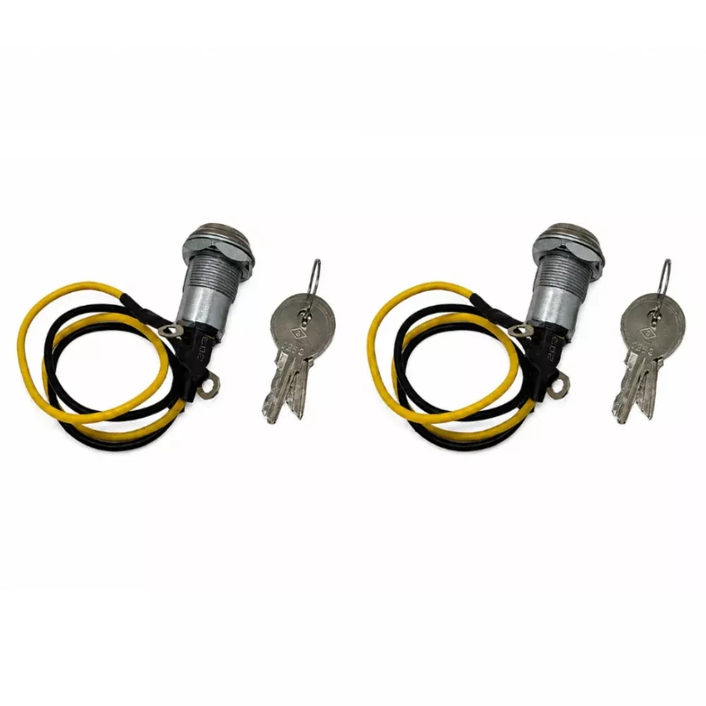 Two (2) 8N3679C Ignition Switch w/ 2 Keys Fits Ford 500 501 600 601 700 701 800