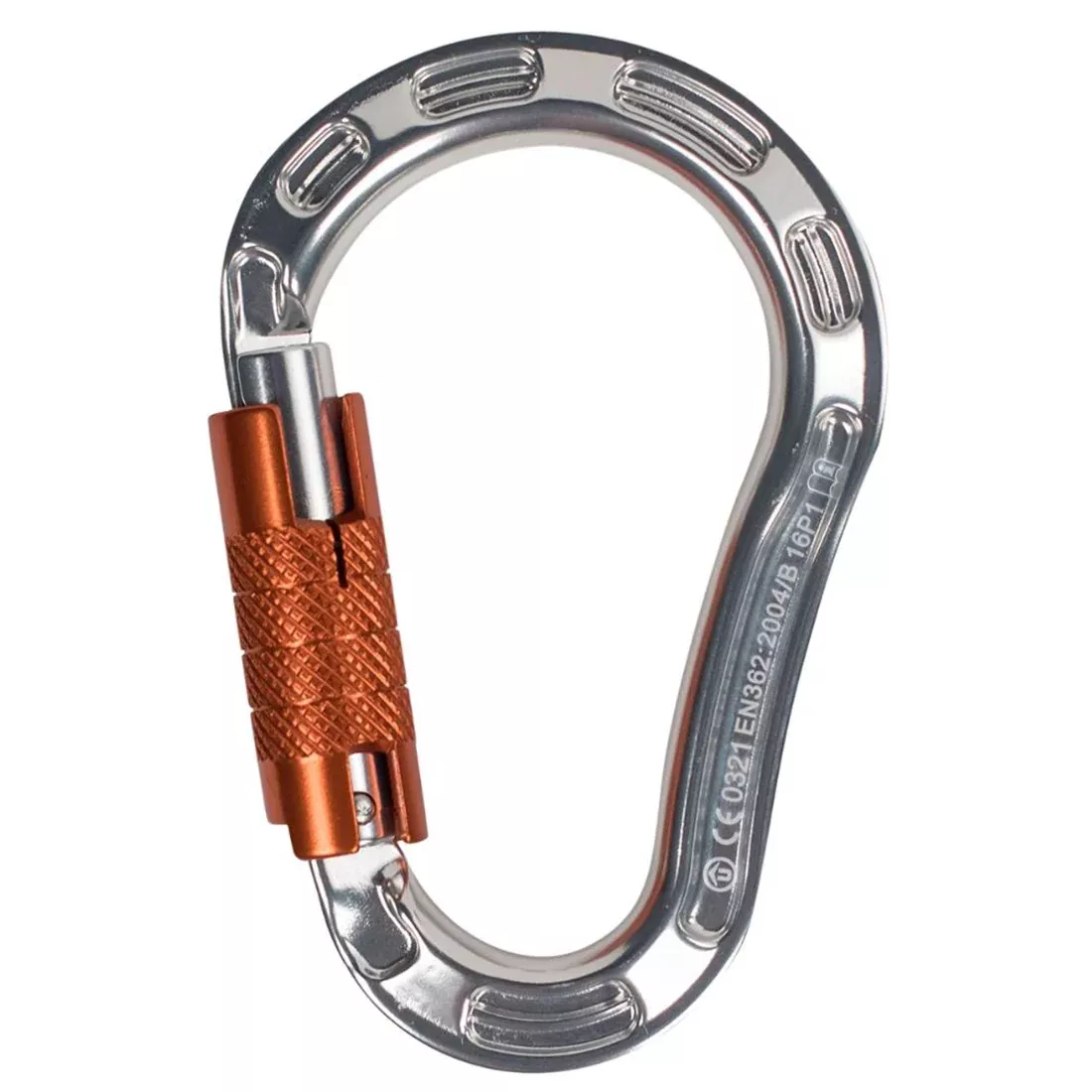 USR ProClimb Aluminum HMS-Style Carabiner - Triple-Locking