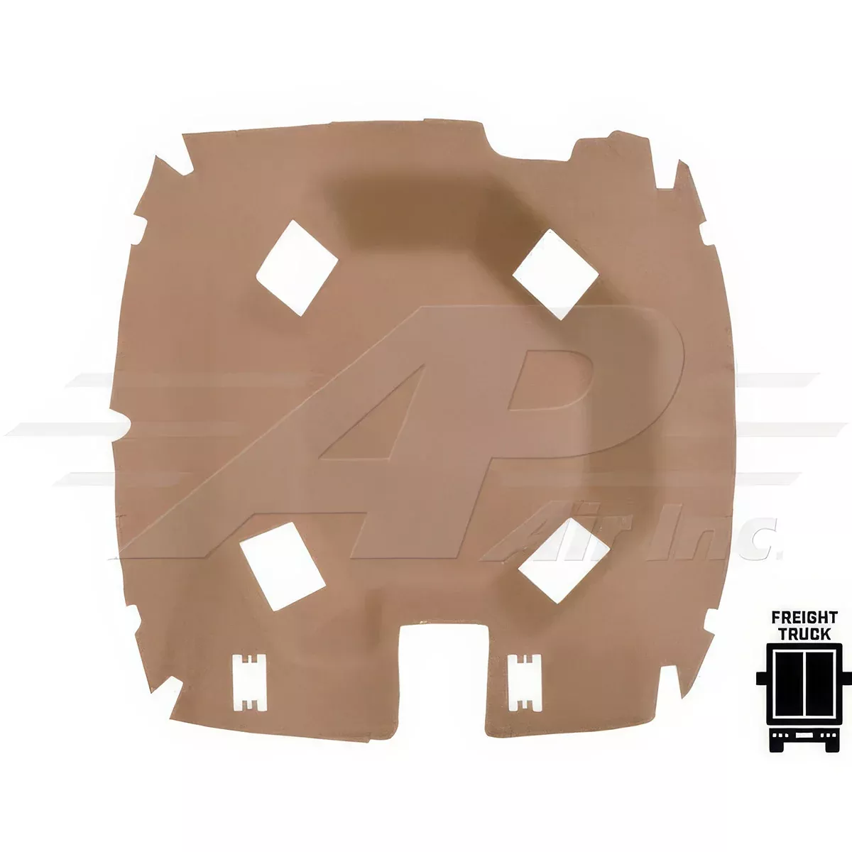 Vinyl Headliner - Sailcloth Tan for John Deere R193111