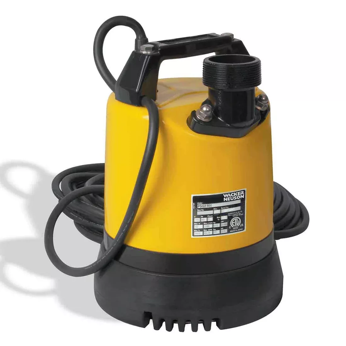 Wacker Neuson PSG2 500 Submersible Pump 110V