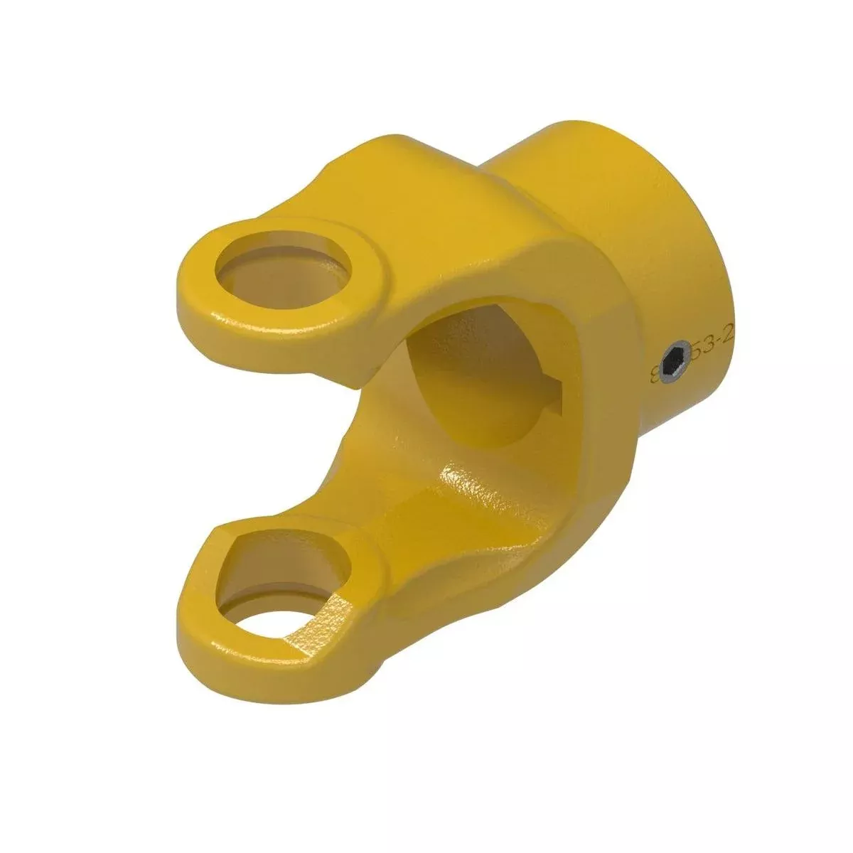 Weasler 800-8610 AB6,AW22 Series Setscrew Yoke - Round With Keyway