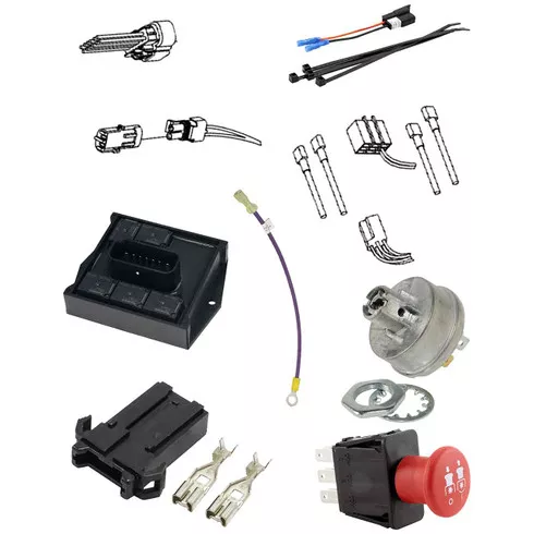 Wire Harness Kit For Hustler HyperDrive Kawasaki FX1000 EFI (38.5hp) 60" Rear Discharge