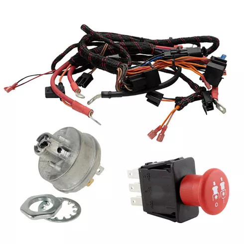 Wire Harness Kit For Hustler Raptor XDX Kawasaki FR730 (24hp) 60"