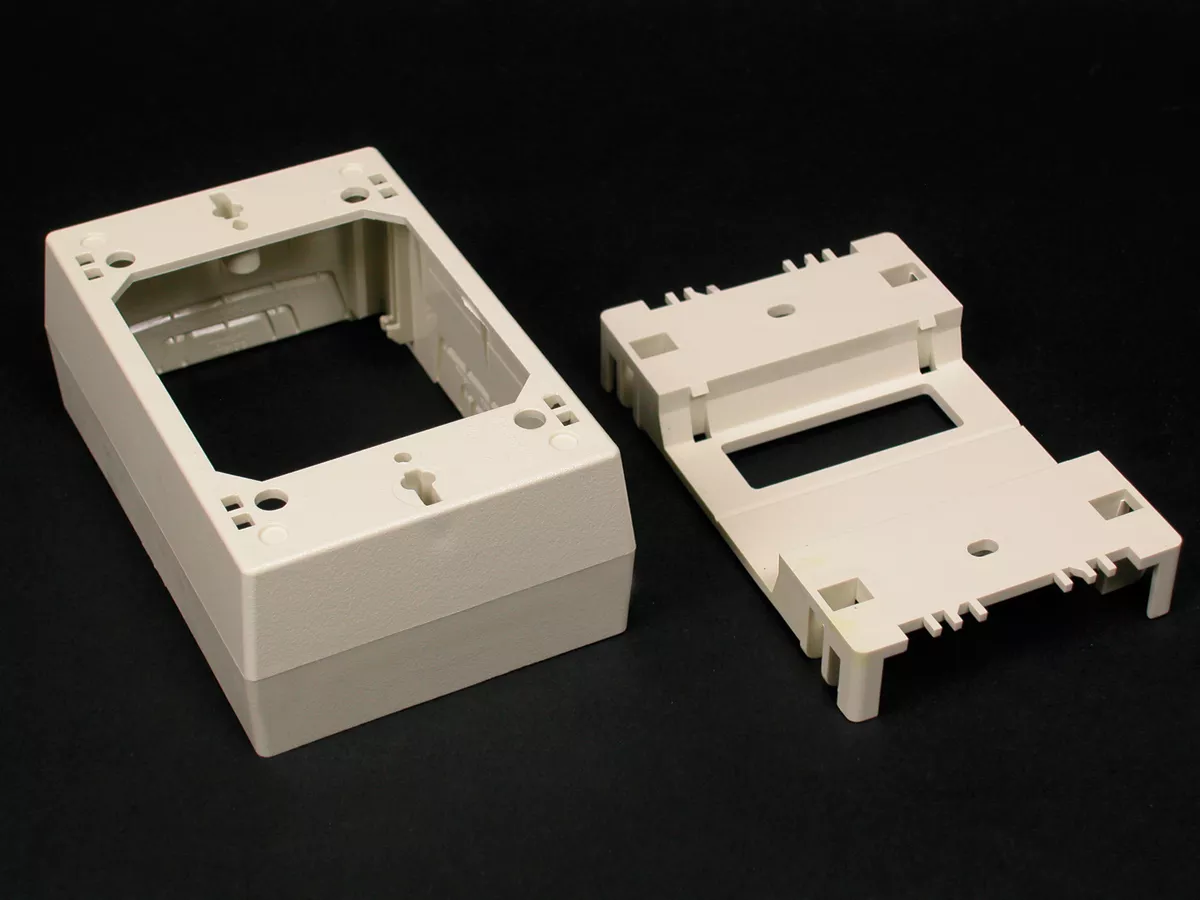 Wiremold 2348D-WH 400/800/2300/2300D-Series Extra Deep Device Box Fitting