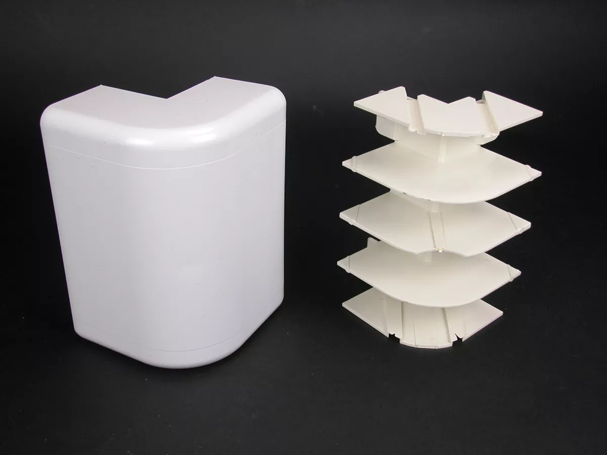 Wiremold 5418-WH 5400-Series External Elbow Fitting