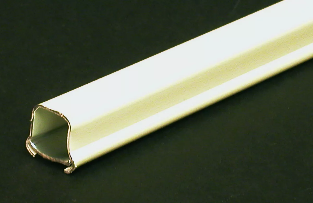 Wiremold 700WH 3/4 x 21/32" White Steel 1-Piece Surface Raceway