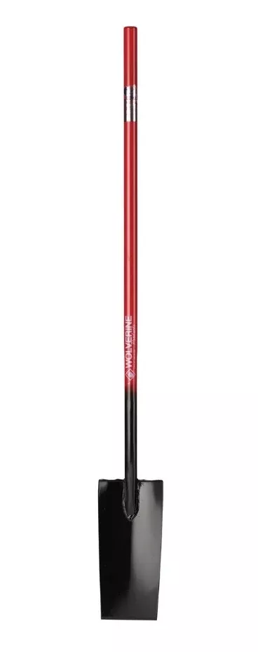 Wolverine LH15SB All Steel 15 In. Spade w/ 54 In. Handle