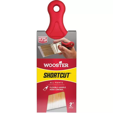 Wooster Shortcut 2 In. Angle Sash Short Handle Paint Brush Q3211-2 788960