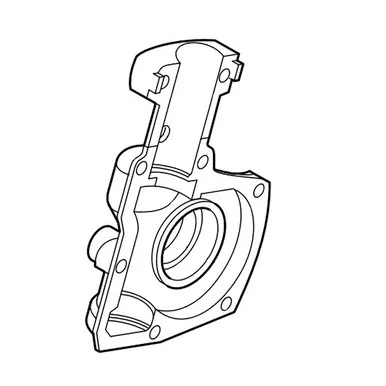 XNR0000452 WORM CASE B KR400MP MAKITA Genuine OEM Part"