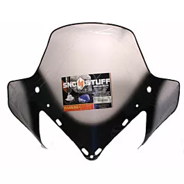 Yamaha med 15-1/2" Black Graphics on Clear Windshield. RX-1, RS Vector, Rage.