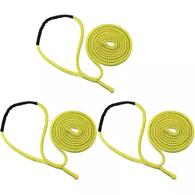 Yellow A7PE2-16CY-06L Loopie Sling Rope (3-Pack) From PELICAN ROPE