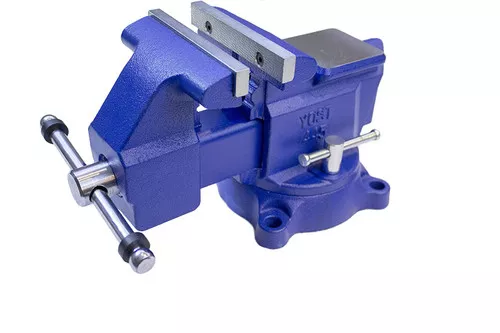 Yost Tools Vises 445 4.5" Heavy-Duty Utility Combination Pipe and Bench Vise, Bl