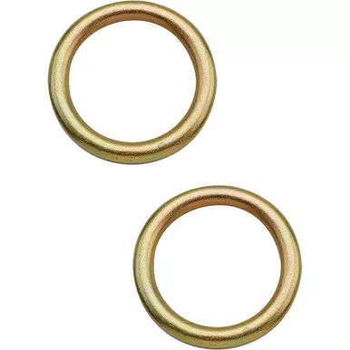 Zinc Plated DBF-2004-1 Stainless Steel Rigging Ring (2-Pack) From PRO CLIMB